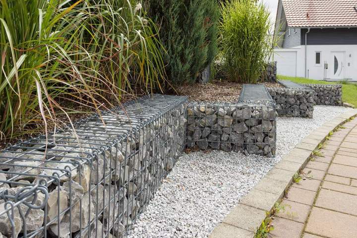 Clôture gabion Livarot-Pays-d 'Auge